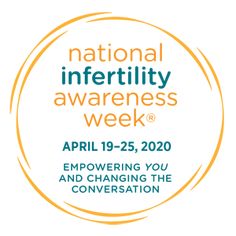 Logo for national infertility awareness week 2020 | Dallas IVF | Frisco, TX