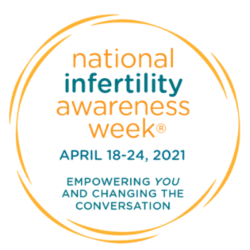 logo for national infertility awareness week 2020 | Dallas IVF | Frisco, TX
