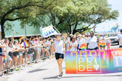 Dallas IVF PRIDE 2022 parade in support of LGBTQ+ community